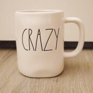 Rae Dunn “CRAZY” Mug